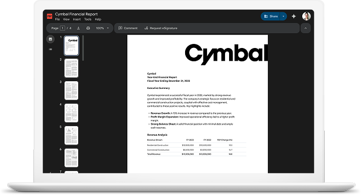 Google Workspace PDFs