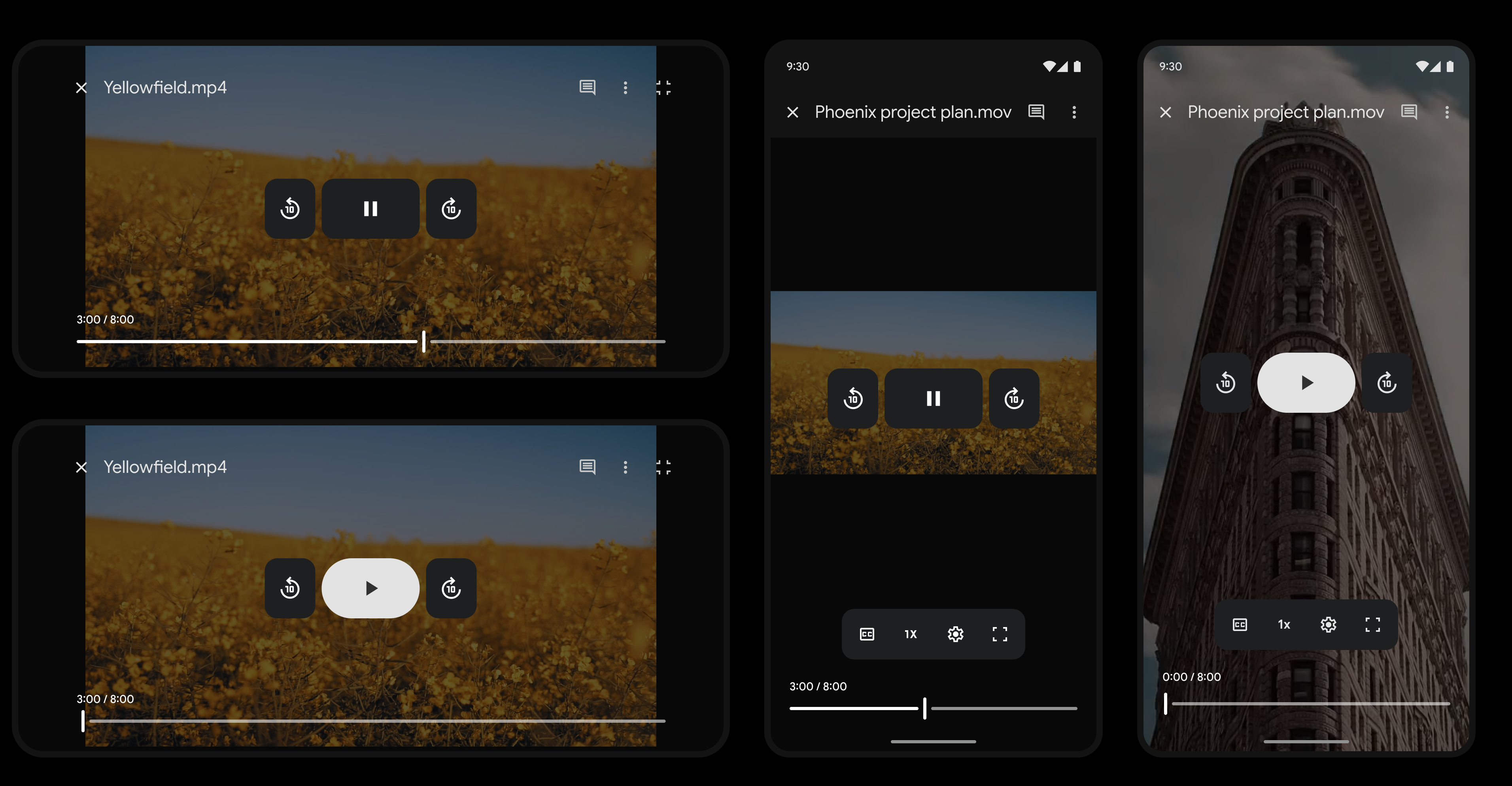 Final video player design